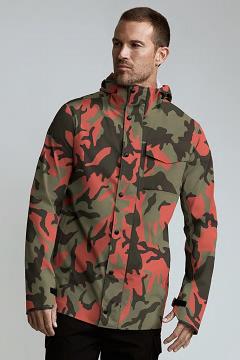 Chamarras Canada Goose Hombre México - Nanaimo Chubasquero Rojos KC7295086